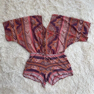 Angie Multicolor Patterned Jumpsuit